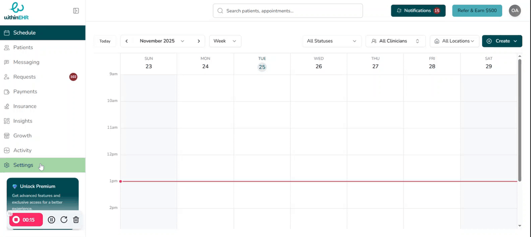 change provider name