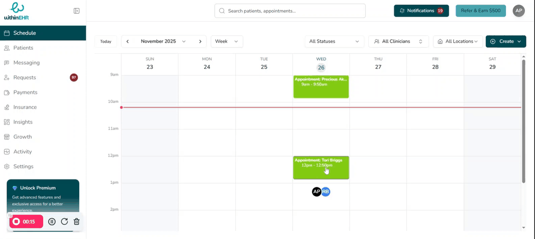 schedule appointment